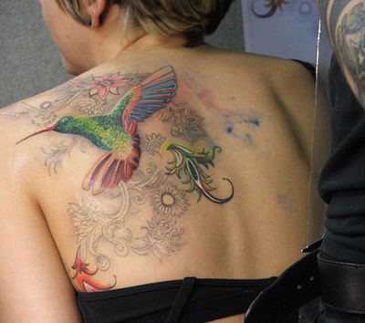 cherry blossom tattoos on side tribal hummingbird tattoos butterfly tattoos 