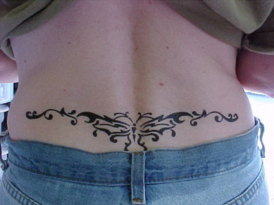 large lower back tattoos for women. Back tattoos for women can be