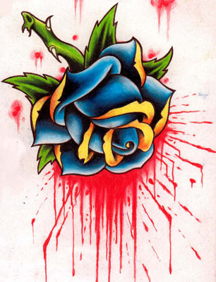 bleeding rose tattoos. Why having the Ankle Tattooed is Ideal : The tattoos 