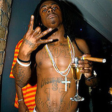 lil wayne tattoos pics. Lil Wayne Tattoos Of